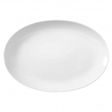 Seltmann Weiden Lido Weiß Platte oval 35x24 cm
