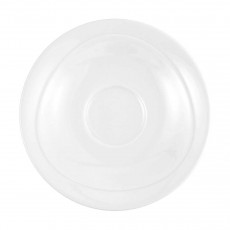 Seltmann Weiden Trio Weiß Milchkaffeeuntertasse 17,5 cm