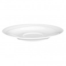 Seltmann Weiden Trio Weiß Milchkaffeeuntertasse 17,5 cm