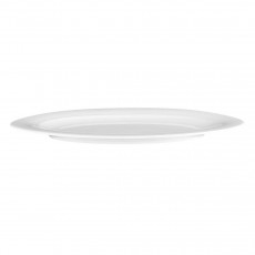 Seltmann Weiden Trio Weiß Servierplatte oval 30,5x24 cm