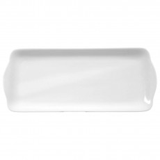Seltmann Weiden Lido Weiß Kuchenplatte eckig 35x15 cm
