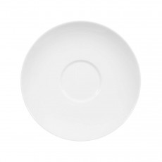 Seltmann Weiden Lido Weiß Milchkaffeeuntertasse 16 cm