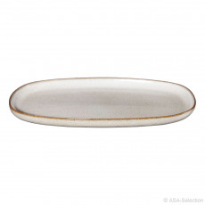 ASA Saisons Sand Platte oval 31x18 cm