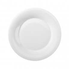 KPM Berlin Weiß Frühstücksteller/Suppen-Untertasse 22 cm