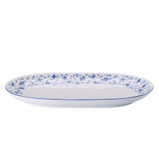 Rosenthal Form 1382 Blaublüten Platte oval 32 cm