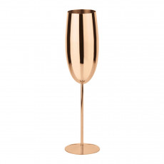 Sambonet Paderno Bar Utensils - Edelstahl / PVD Kupfer Champagnerkelch h: 25,5 cm / 270 ml