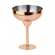 Sambonet Paderno Bar Utensils - Edelstahl / PVD Kupfer Margarita Cocktailschale h: 14 cm / 220 ml