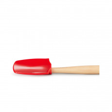 Le Creuset Küchenhelfer aus Silikon Grosser Kochlöffel Craft Kirschrot 28 cm