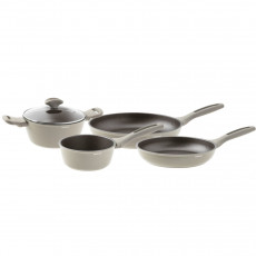 Sambonet Silver Force - Aluminium-Antihaft Kochgeschirrset 5-tlg.