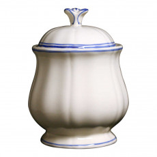 Gien 'Filets Bleus' Zuckerdose 0,30 L