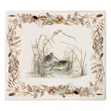 Gien 'Sologne' Platte rechteckig 29,5 x 26,5 cm