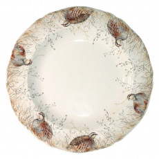 Gien 'Sologne' Platte rund tief 31,6 cm