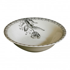 Gien 'Tulipes Noires' Müslischale / Obstschale 0,35 l