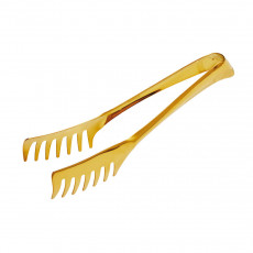 Sambonet Living - Edelstahl / PVD Gold Spathettizange 21 cm