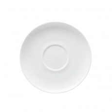 Rosenthal Jade Weiß Café au lait-Untertasse / Suppen-Untertasse 18 cm