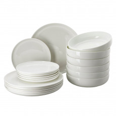 Rosenthal Jade Lift Weiß Teller Set 18-tlg.