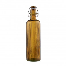 Bitz Kusintha - Glas amber Wasserflasche 0,75 L