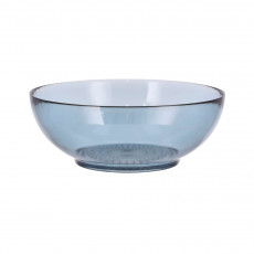 Bitz Kusintha - Glas blue Salatschüssel 24 cm