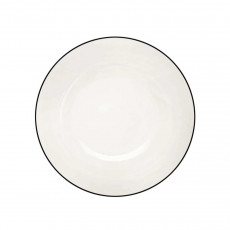 ASA A Table Ligne Noire Pastateller / Suppenteller d: 22 cm / h: 5 cm / 0,70 L