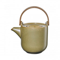 ASA Coppa Miso Teekanne mit Edelstahlfilter und Holzgriff 0,6 L / h: 12 cm