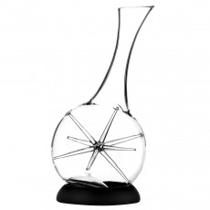 Zieher Dekanter Star 1,8 L mit Silikon Standfuß d: 15,5 cm Set 2-tlg.