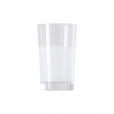 Thomas Nordic Stripes Soft White Becher Glas 0,34 L