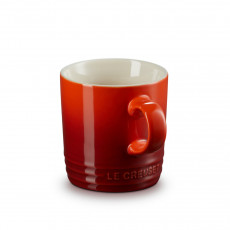 Le Creuset Poterie Geschirr Becher mit Henkel Kirschrot 0,35 L
