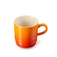 Le Creuset Poterie Geschirr Becher mit Henkel Ofenrot 0,35 L