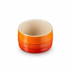 Le Creuset Poterie Förmchen Stapelbares Förmchen Ofenrot 8 cm