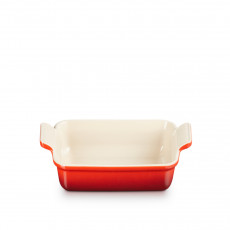 Le Creuset Poterie Auflaufformen Rechteckige Auflaufform Tradition Kirschrot 19 cm
