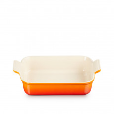 Le Creuset Poterie Auflaufformen Rechteckige Auflaufform Tradition Ofenrot 26 cm