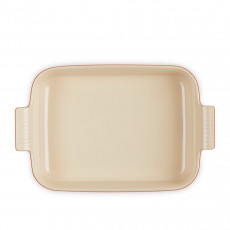 Le Creuset Poterie Auflaufformen Rechteckige Auflaufform Tradition Kirschrot 32 cm