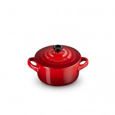 Le Creuset  Poterie Kochen & Backen Mini-Cocotte Kirschrot 10 cm