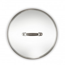 Le Creuset Zubehör Aluminium-Antihaft-Pfannen Glasdeckel für Aluminium-Antihaft Pfanne 24 cm
