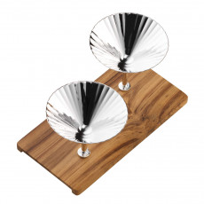 Robbe & Berking Belvedere Bar-Kollektion - 90 g versilbert Snackbar 23,8x11,8x10,5 cm
