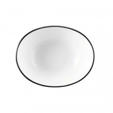Seltmann Weiden Modern Life Black Line Bowl oval 12 cm
