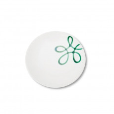 Gmundner Keramik Pur Geflammt Grün Kaffee-/Tee-Untertasse Cup d: 15 cm / h: 2,5 cm