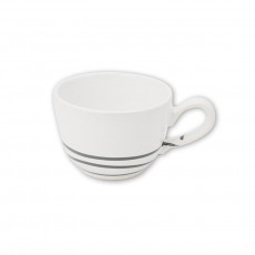 Gmundner Keramik Pur Geflammt Grau Kaffee-Obertasse glatt 0,19 L / h: 6,6 cm