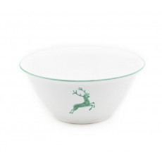 Gmundner Keramik Grüner Hirsch Salatschüssel d: 33 cm / h: 14 cm / 4,5 L