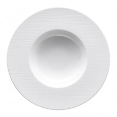 Rosenthal Mesh Weiß Teller tief - Fahne 28 cm