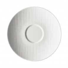 Rosenthal Mesh Weiß Cafe au Lait-/Suppen-Untertasse 18 cm