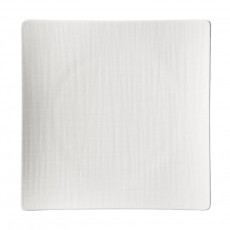 Rosenthal Mesh Weiß Teller quadratisch flach 27 cm