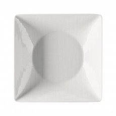 Rosenthal Mesh Weiß Teller quadratisch tief 20 cm