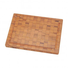 Zwilling Messerzubehör Schneidbrett Bambus Holz klein 250 x 20 x 185 mm