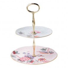 Wedgwood  'Harlequin Collection Cuckoo' Etagere mit 2 Tellern 16/24 cm