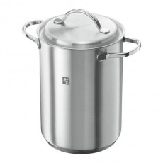 Zwilling Küchenhelfer Specials Spargeltopf / Pastatopf mit Edelstahlkorb 4,5 L / d: 16 cm / h: 27,3 cm