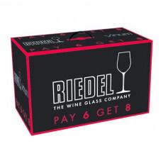 Riedel Vinum Vinum Chardonnay Weißweinglas 'Kauf 8 Zahl 6' 8-tlg.