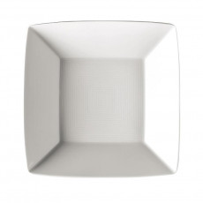 Thomas Loft Weiß Platte / Teller quadratisch tief 22 cm