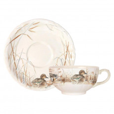 Gien 'Sologne' Frühstücks-Untertasse 18 cm