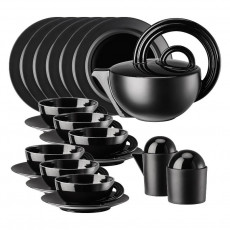 Rosenthal studio-line Cupola - Porcelaine noire Teeset schwarz 21-tlg. - limitiert auf 49 Stück